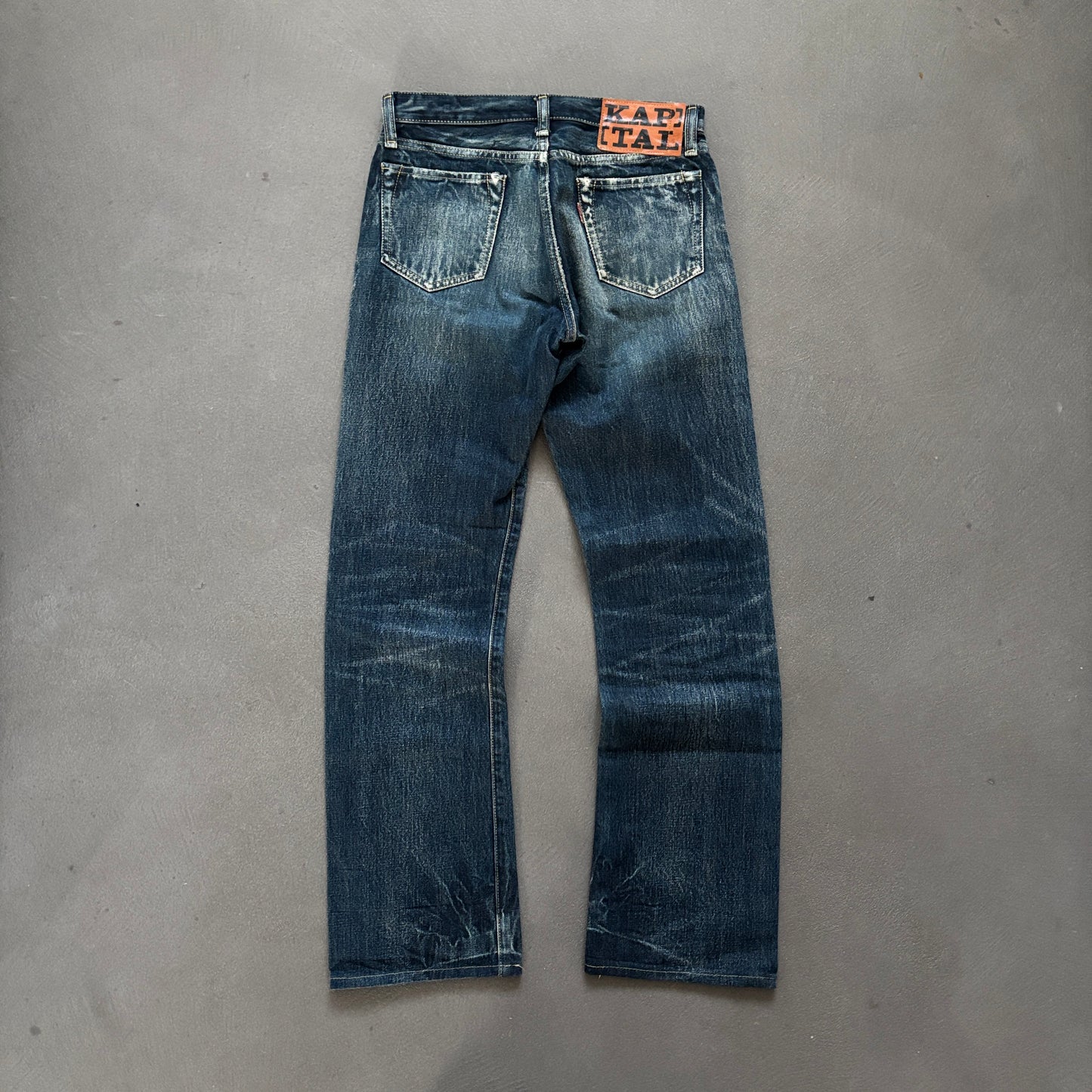 KAPITAL SELVEDGE STRAIGHT DENIM [W28]