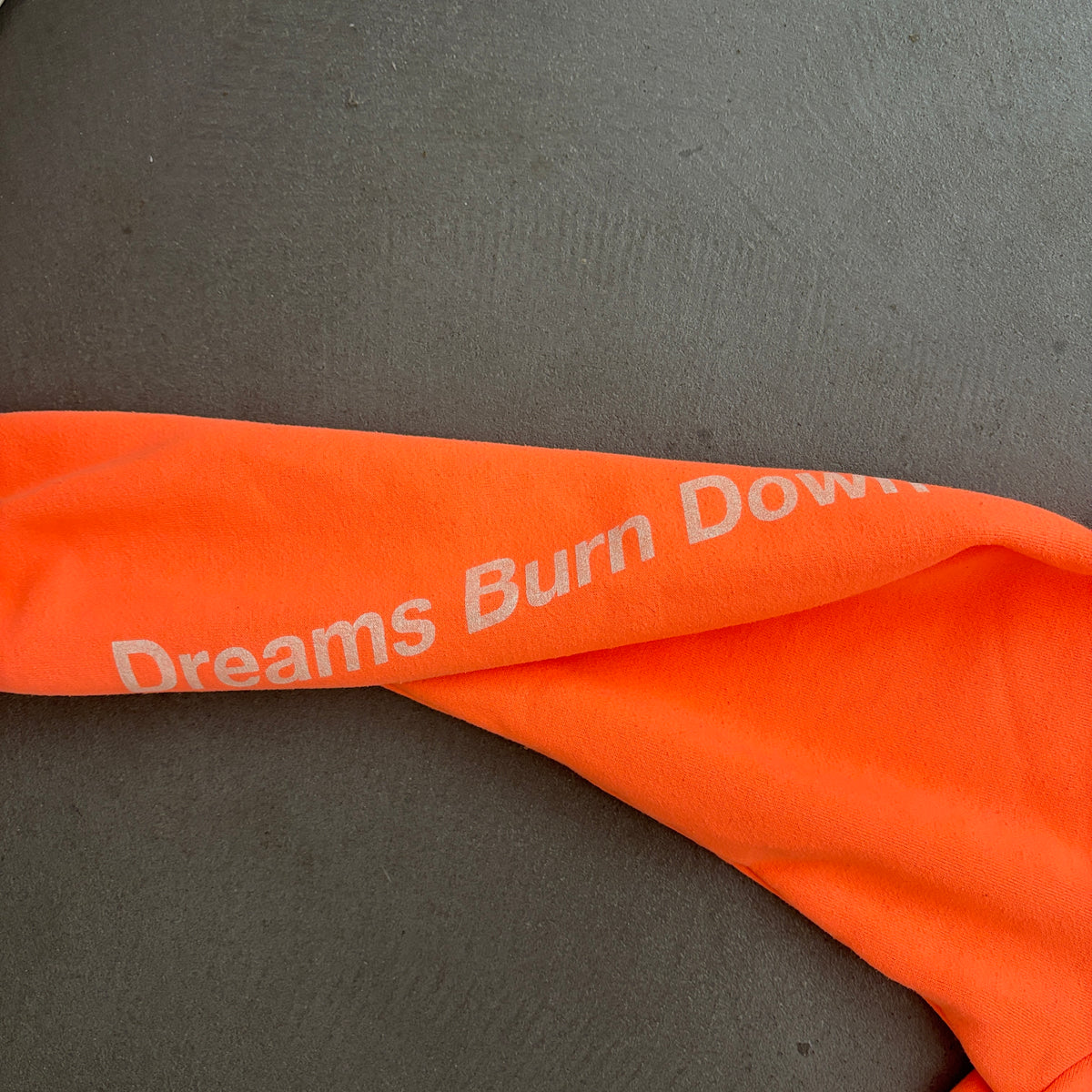 HYSTERIC GLAMOUR LOGO HOODIE ORANGE [M]