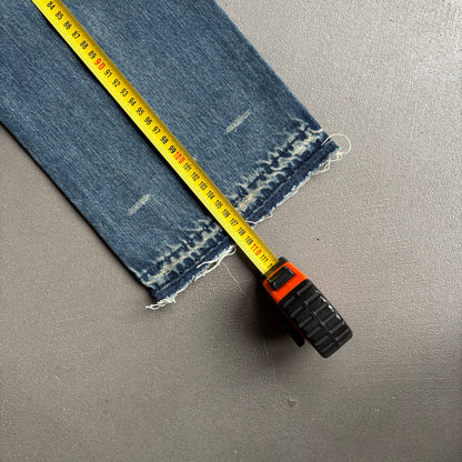 HYSTERIC GLAMOUR REPAIRED STUDDED SELVEDGE DENIM [W30]