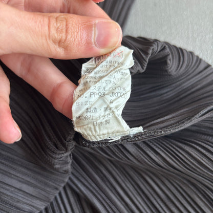 ISSEY MIYAKE PLEATS PLEASE TANKTOP BROWN [L]