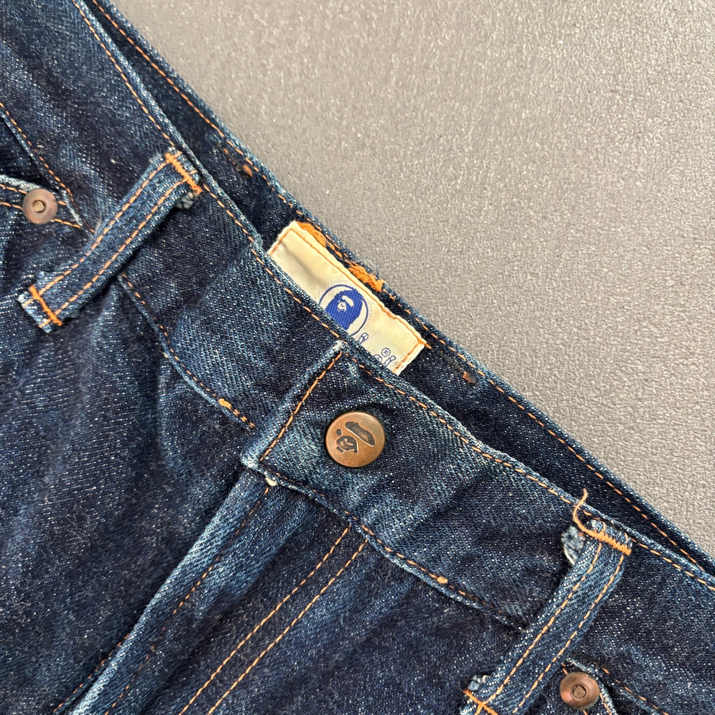 BAPE SELVEDGE DENIM JEANS [S]
