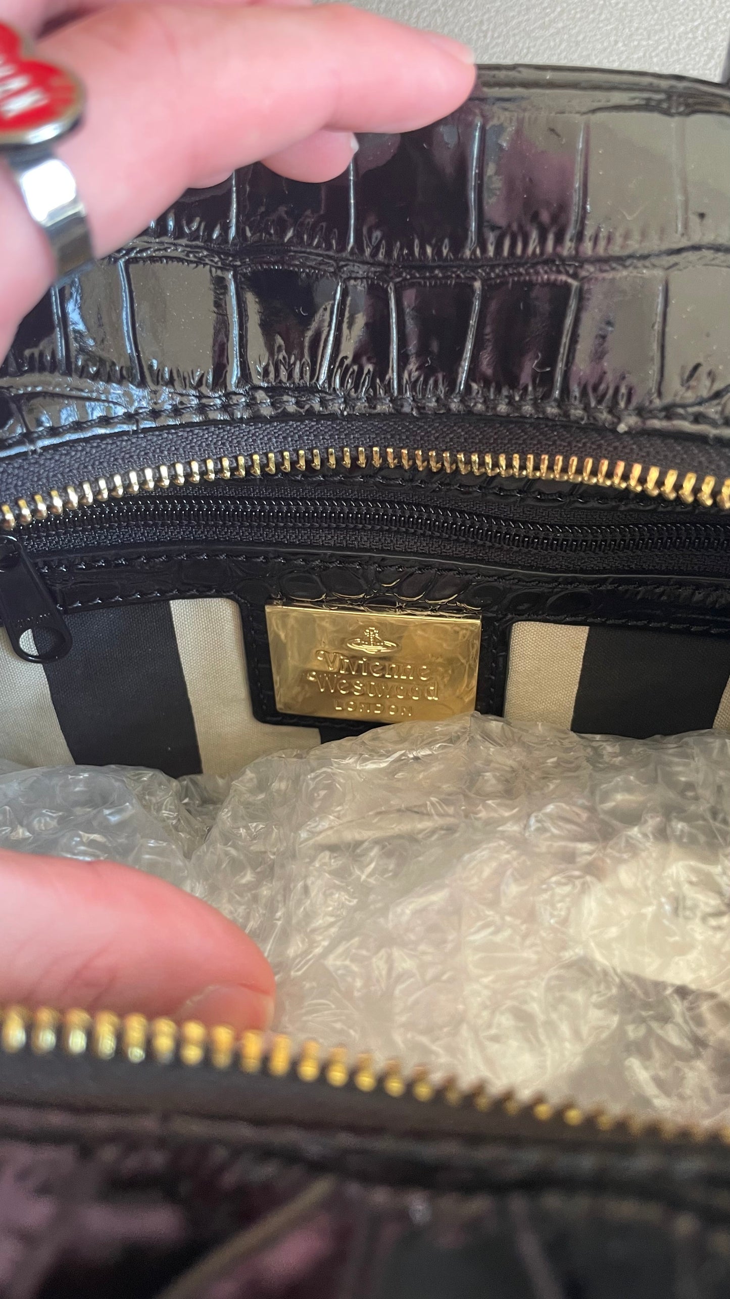 SAC À MAIN VIVIENNE WESTWOOD NOIR