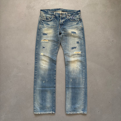 HYSTERIC GLAMOUR STUDDED SELVEDGE DENIM #28 [W32]