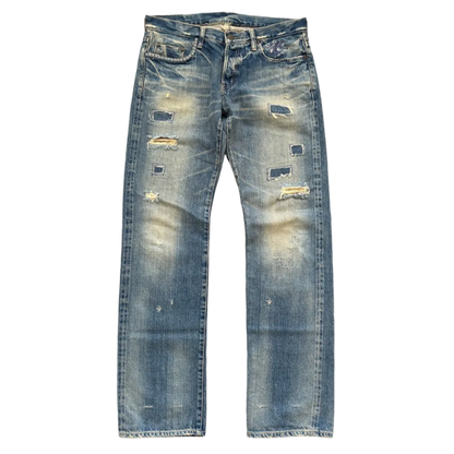 HYSTERIC GLAMOUR STUDDED SELVEDGE DENIM #28 [W32]