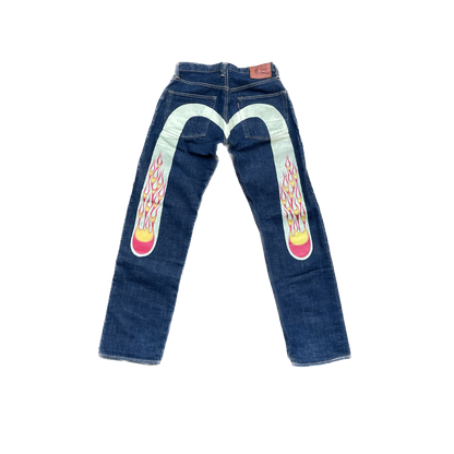 EVISU JEANS CREME FLAME DIACOCK [W29]