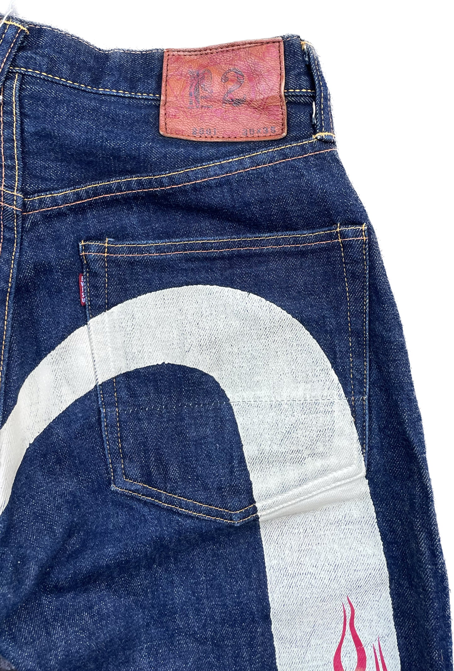 EVISU JEANS CREME FLAME DIACOCK [W29]