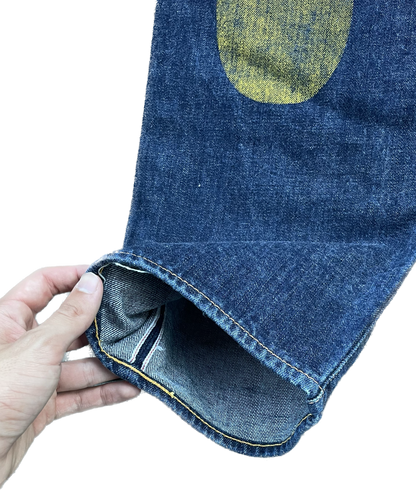 EVISU JEANS YELLOW DIACOCK [W30]