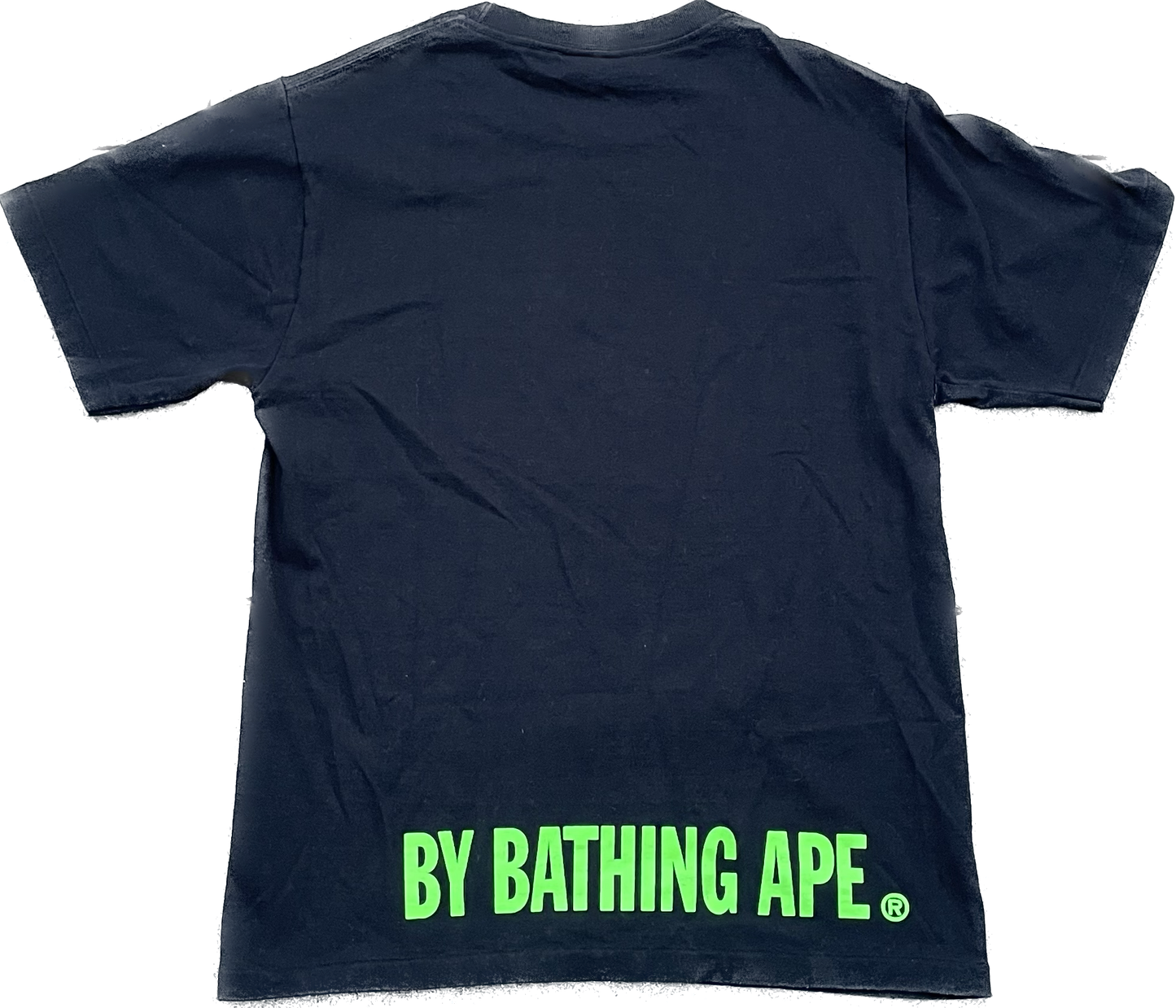 BAPE LIME FACE TEE BLACK [S]