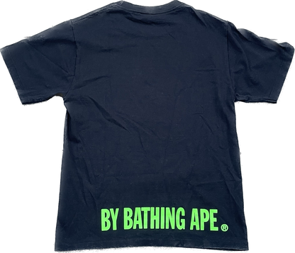 BAPE LIME FACE TEE BLACK [S]