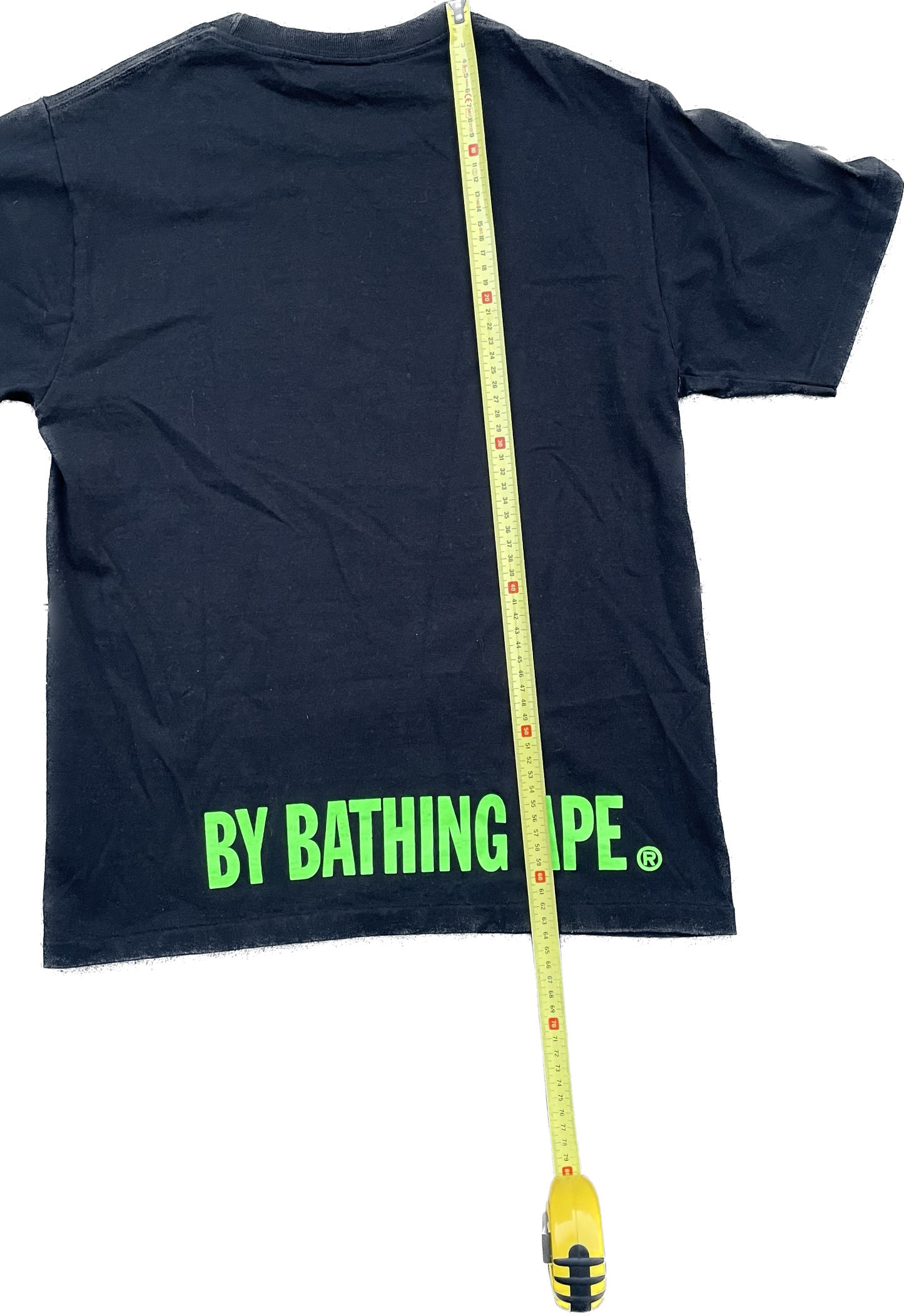 BAPE LIME FACE TEE BLACK [S]