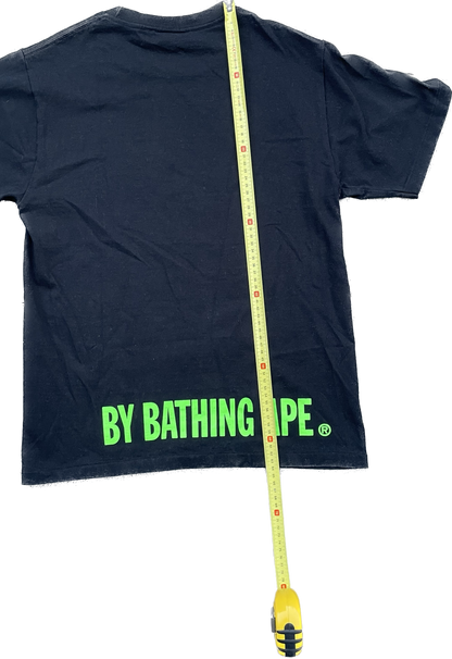 BAPE LIME FACE TEE BLACK [S]