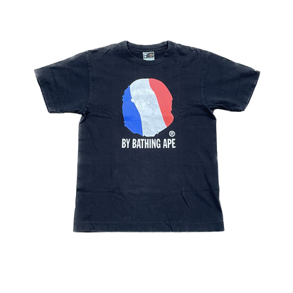 MAGLIETTA BAPE FRANCE COLLEGE NERA [M]