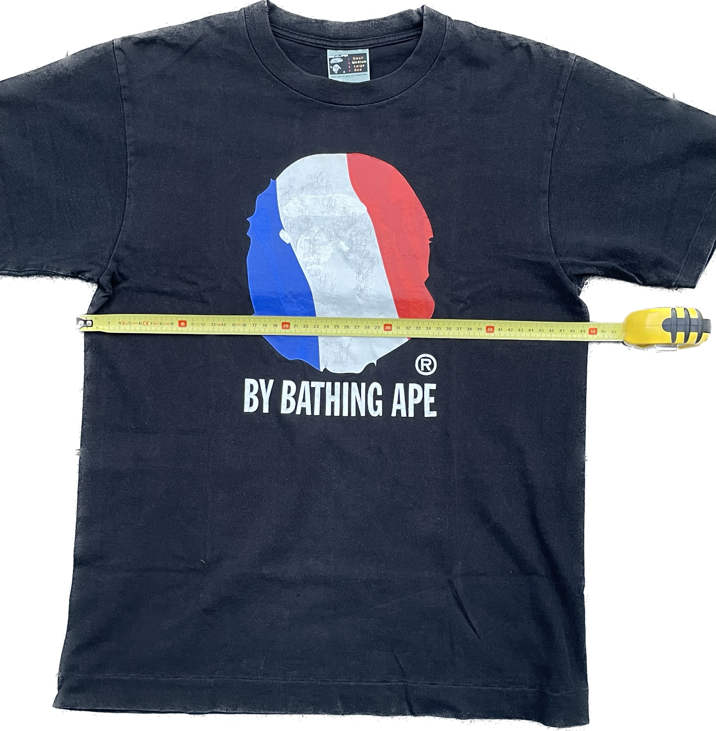 MAGLIETTA BAPE FRANCE COLLEGE NERA [M]