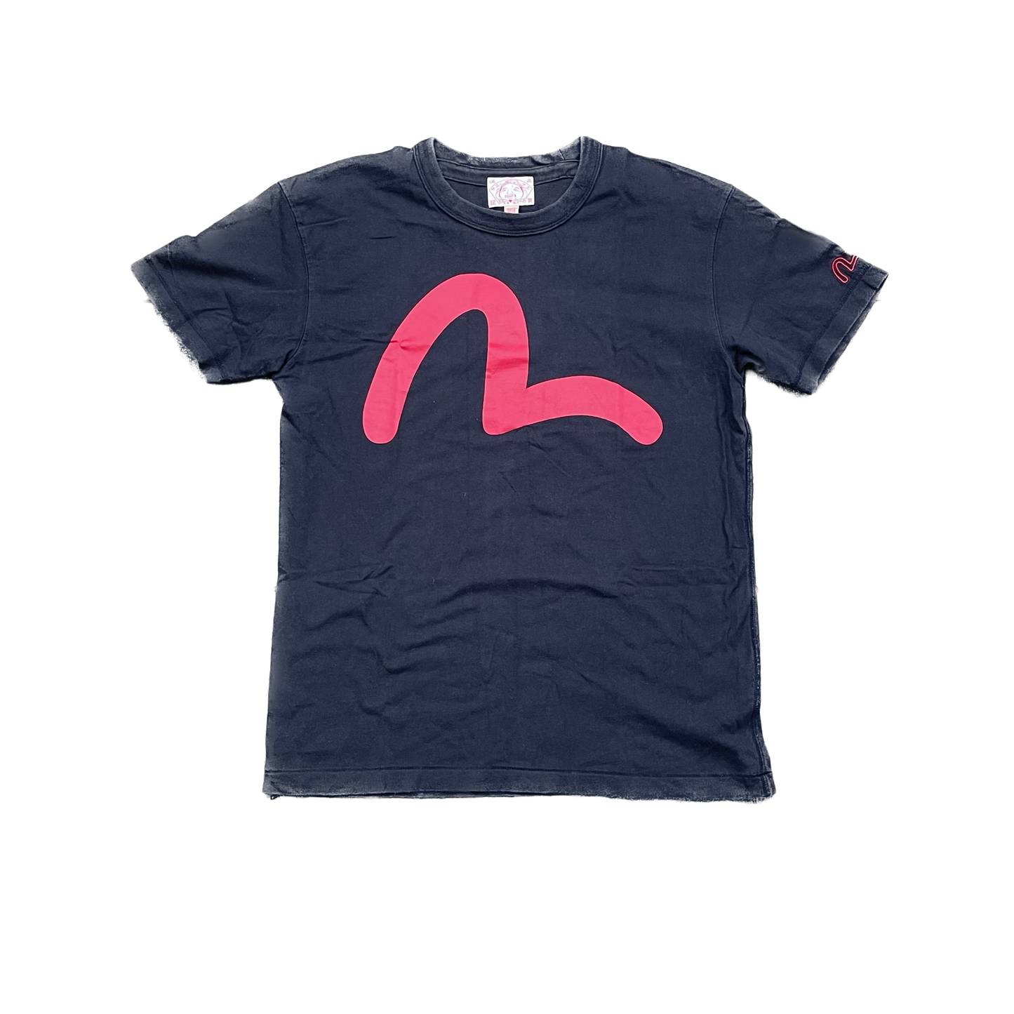 EVISU RED SEAGULL TEE NERO [M]