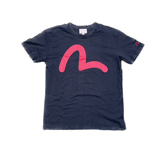 EVISU RED SEAGULL TEE NERO [M]