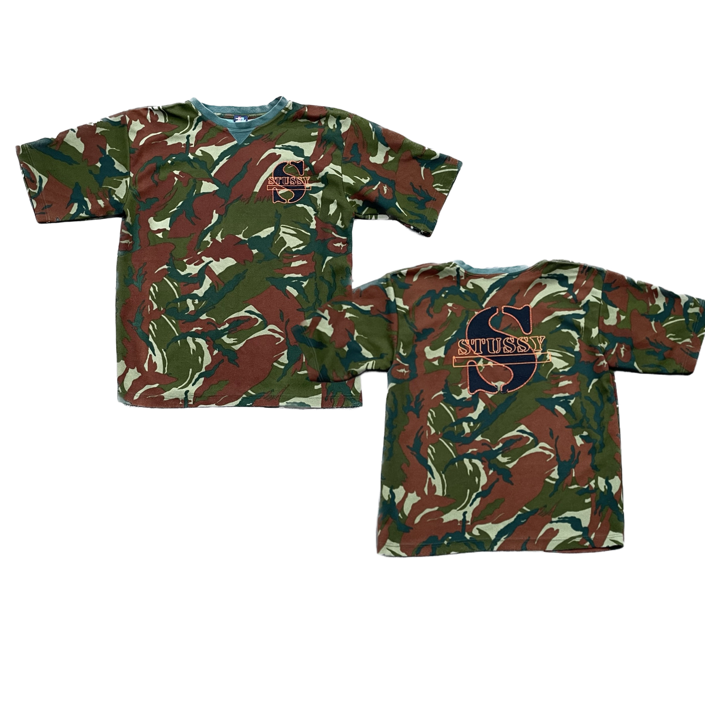 T-SHIRT CAMO STUSSY 90S [L]