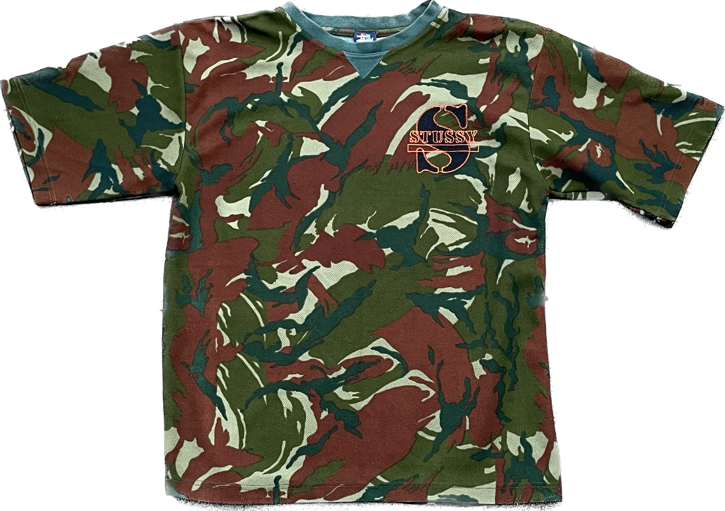 T-SHIRT CAMO STUSSY 90S [L]