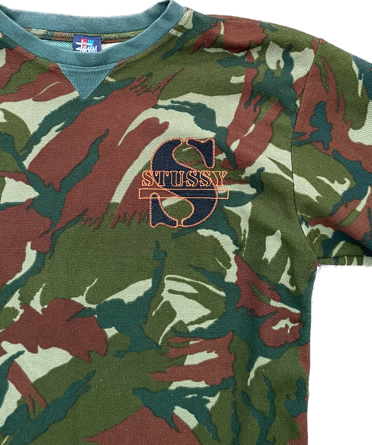 T-SHIRT CAMO STUSSY 90S [L]