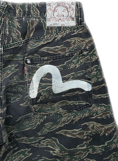 JORTS EVISU BLANC SEAGULL CAMO [W32]