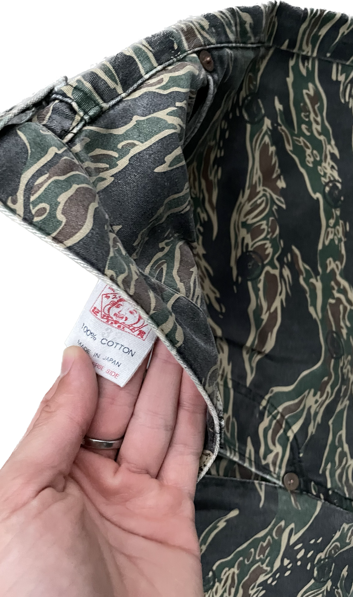 JORTS EVISU BLANC SEAGULL CAMO [W32]