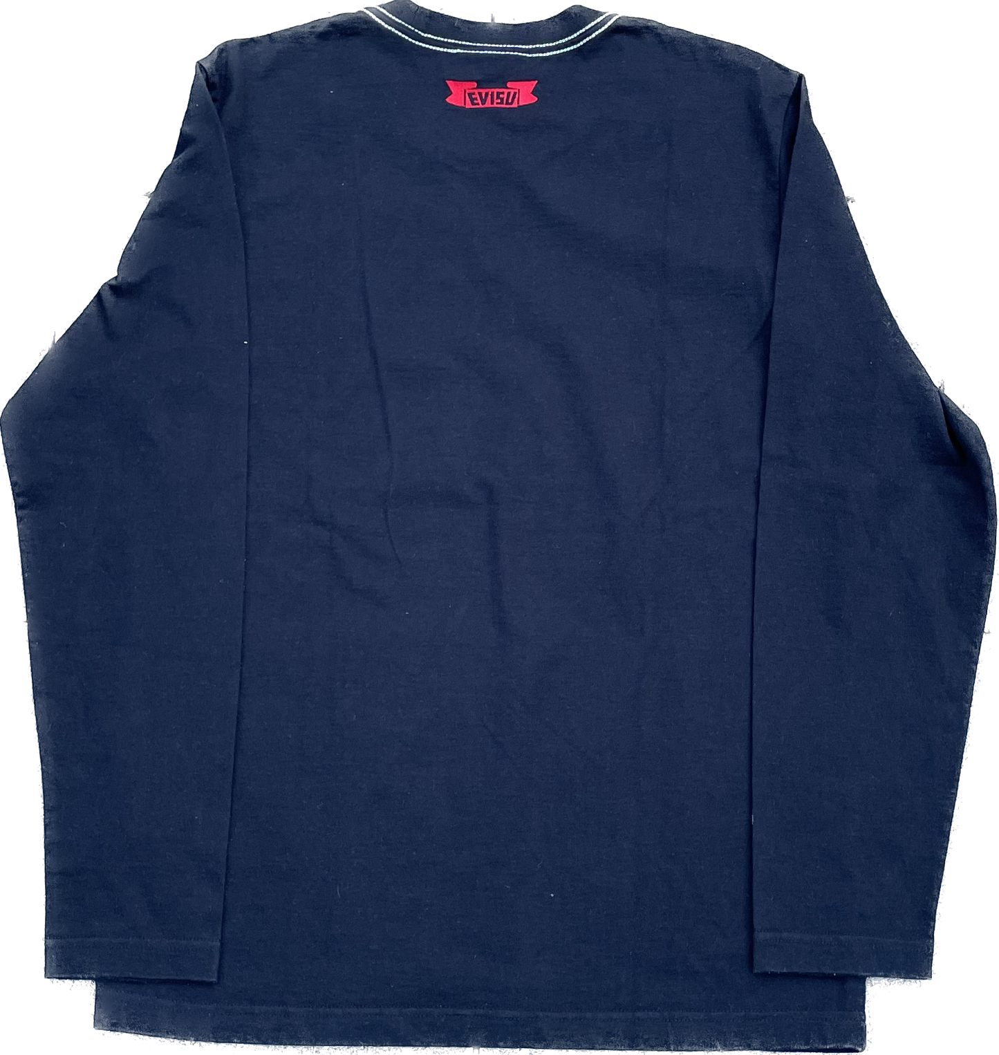 EVISU RED SEAGULL MANICA LUNGA BLU MARINO [M]