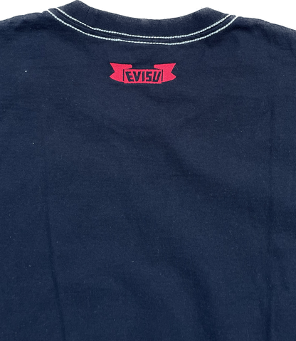 EVISU RED SEAGULL MANICA LUNGA BLU MARINO [M]