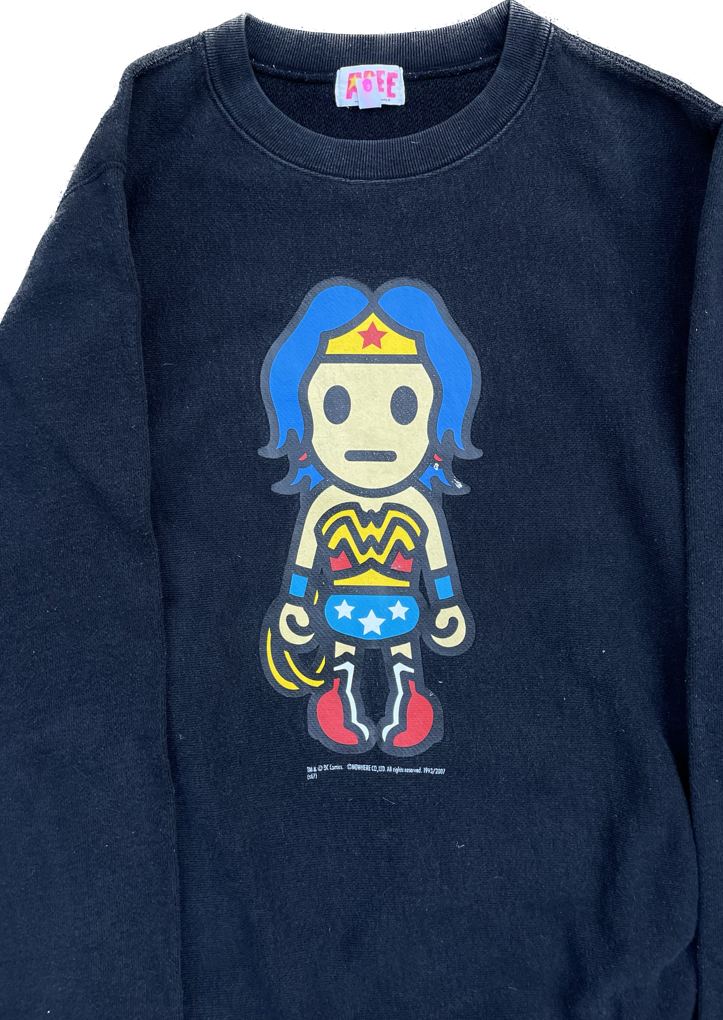 BAPE DC WONDERWOMEN SWEATER BLACK [XS]