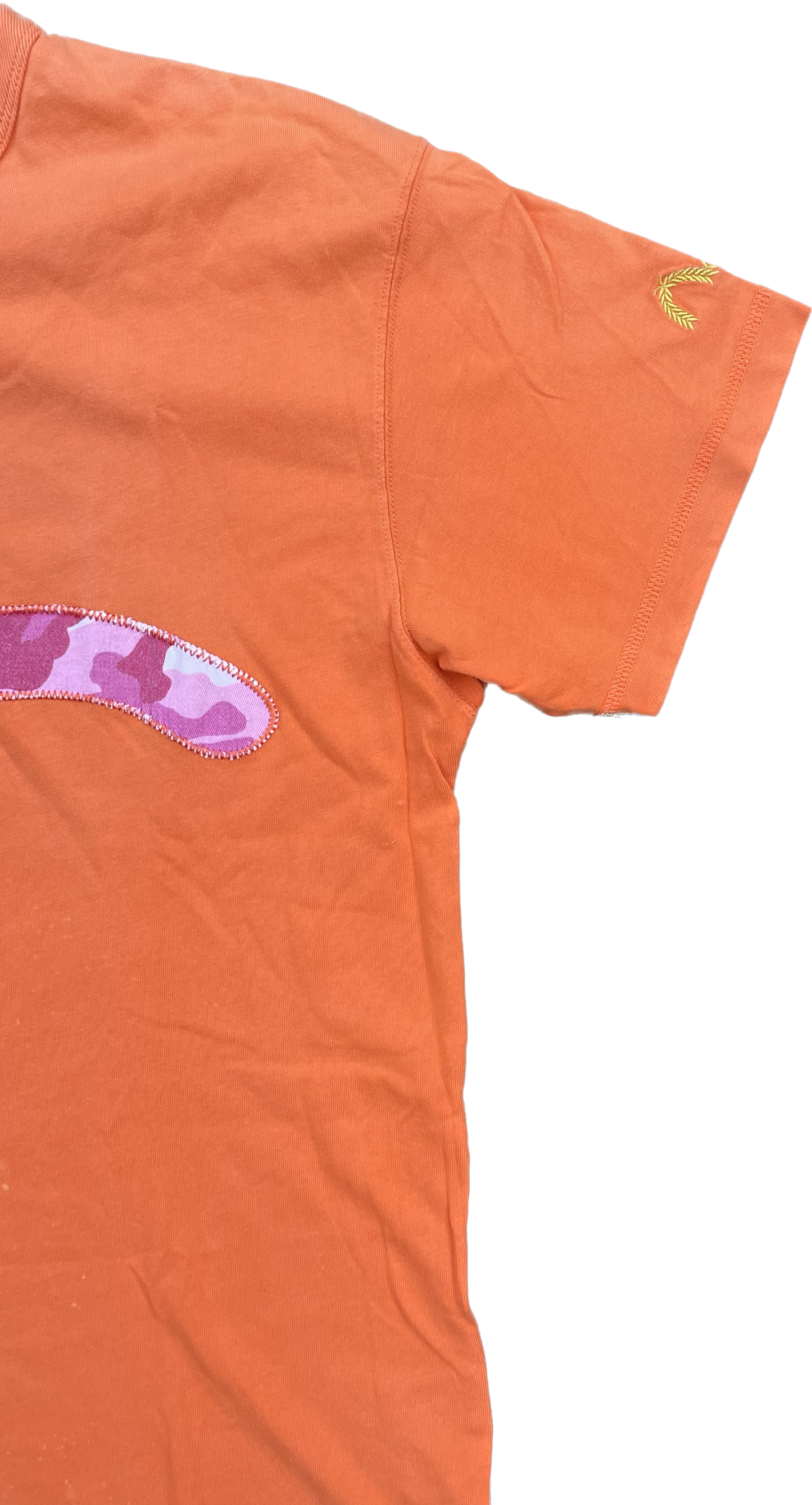 EVISU PINK CAMO SEAGULL TEE ARANCIONE [M]