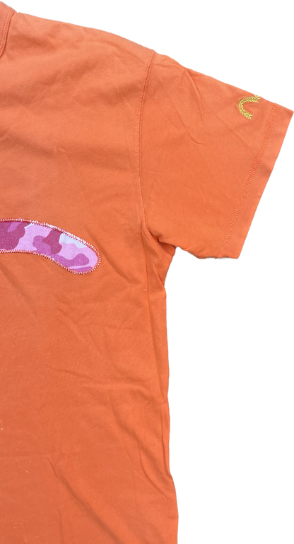 EVISU PINK CAMO SEAGULL TEE ARANCIONE [M]