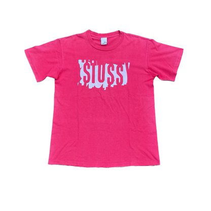 STUSSY 90S LOGO ROUGE [L]