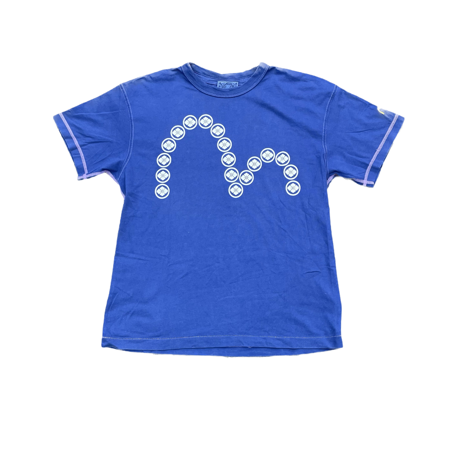 EVISU DOT SEAGULL TEE BLU [M]