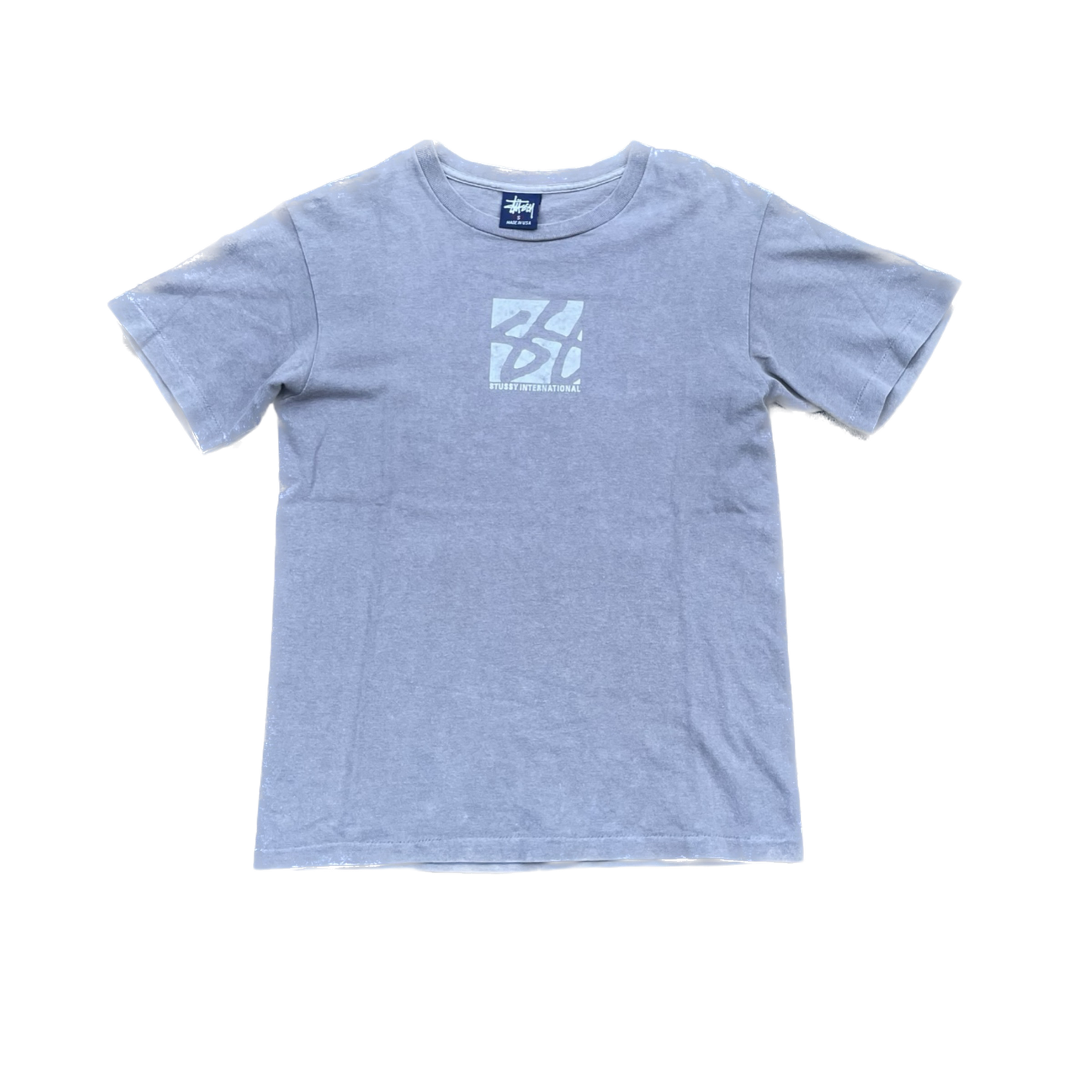 T-shirt STUSSY 90S SS GRIS [S]