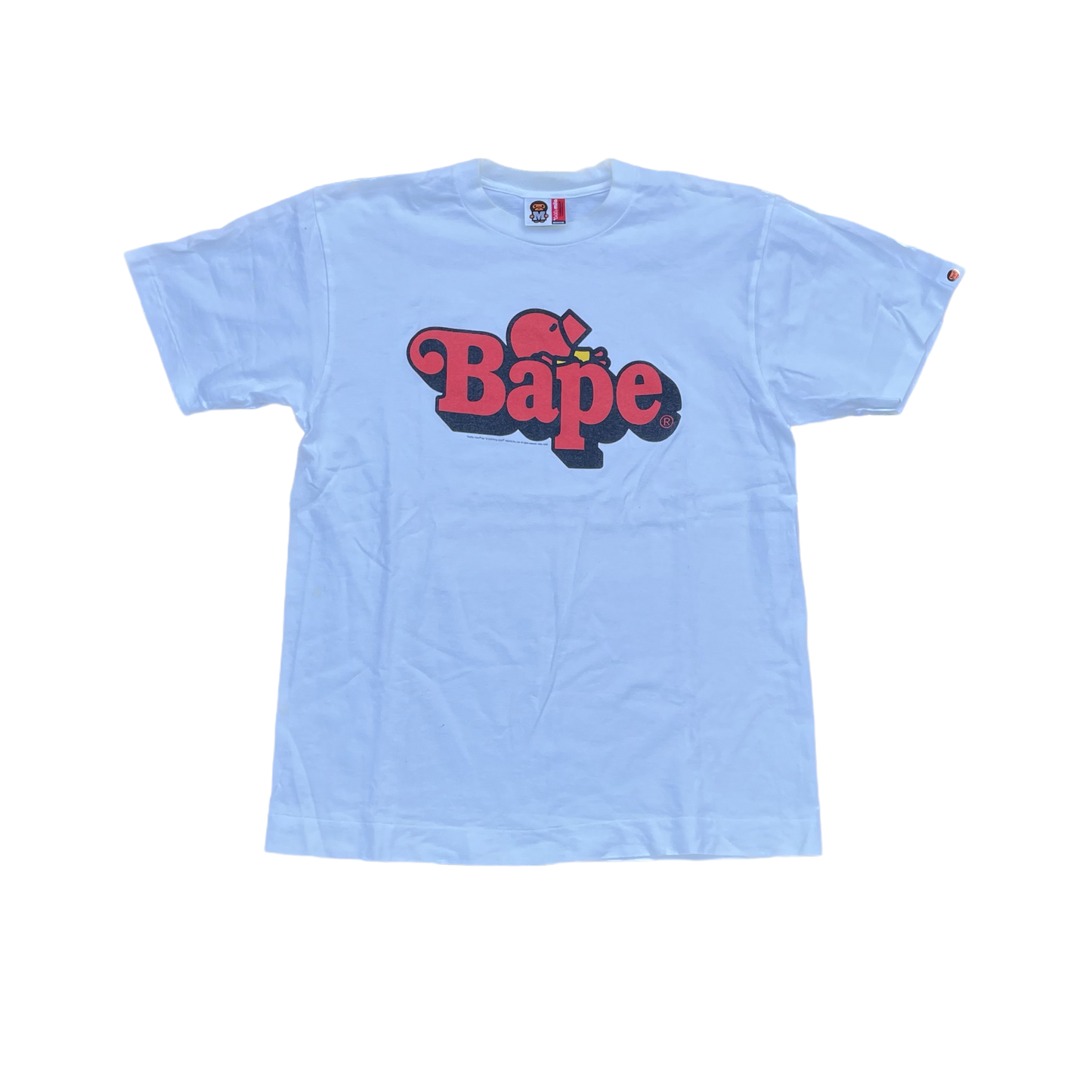 BAPE BABY MILO CHILL TEE BIANCO [M]