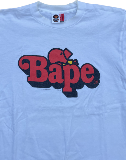 BAPE BABY MILO CHILL TEE BIANCO [M]