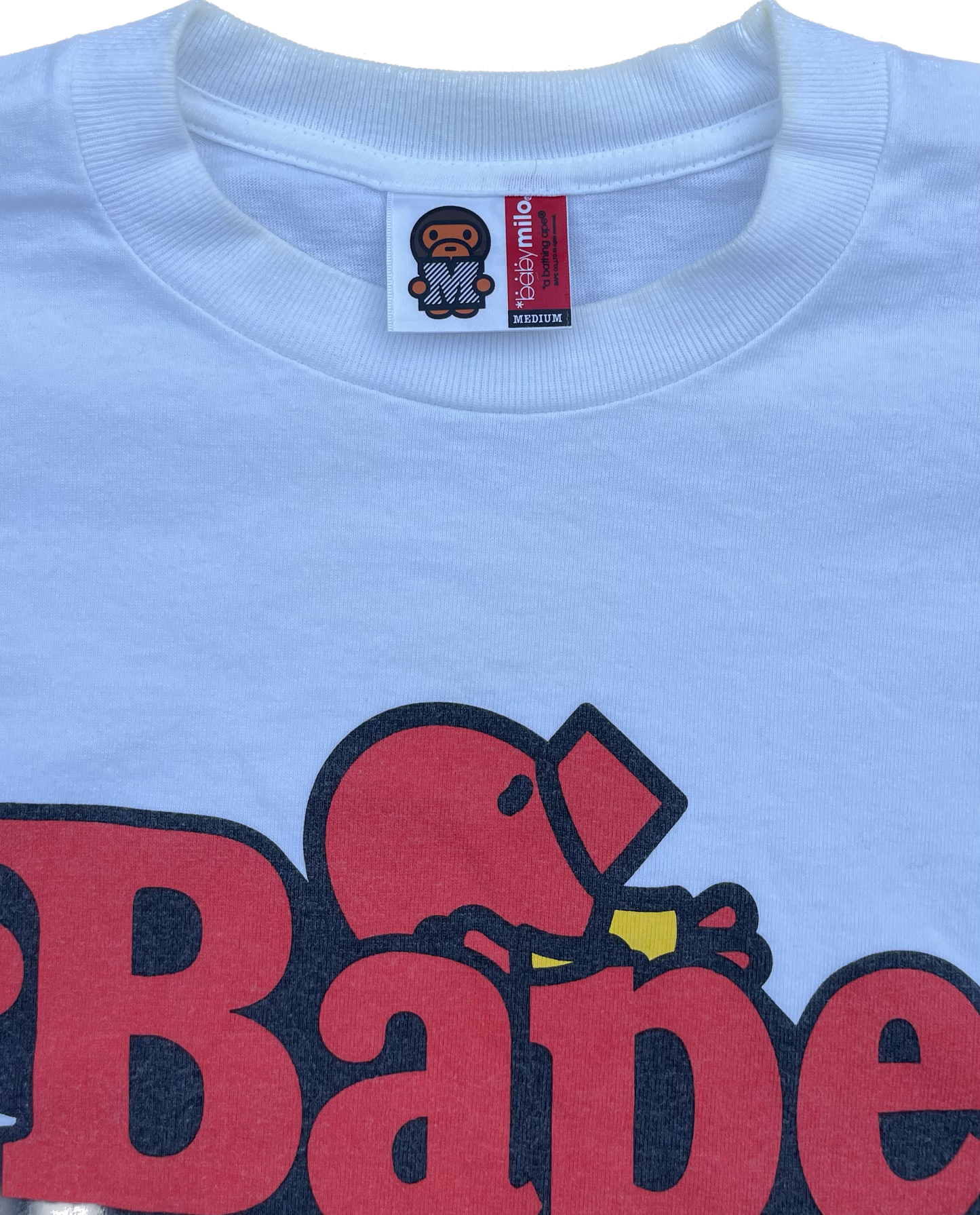 BAPE BABY MILO CHILL TEE BIANCO [M]