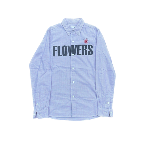 HYSTERIC GLAMOUR FLOWERS BUTTON SHIRT PURPLE [S]