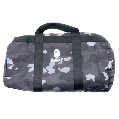 BORSA DA VIAGGIO BAPE GRIGIA CAMO [NUOVO]