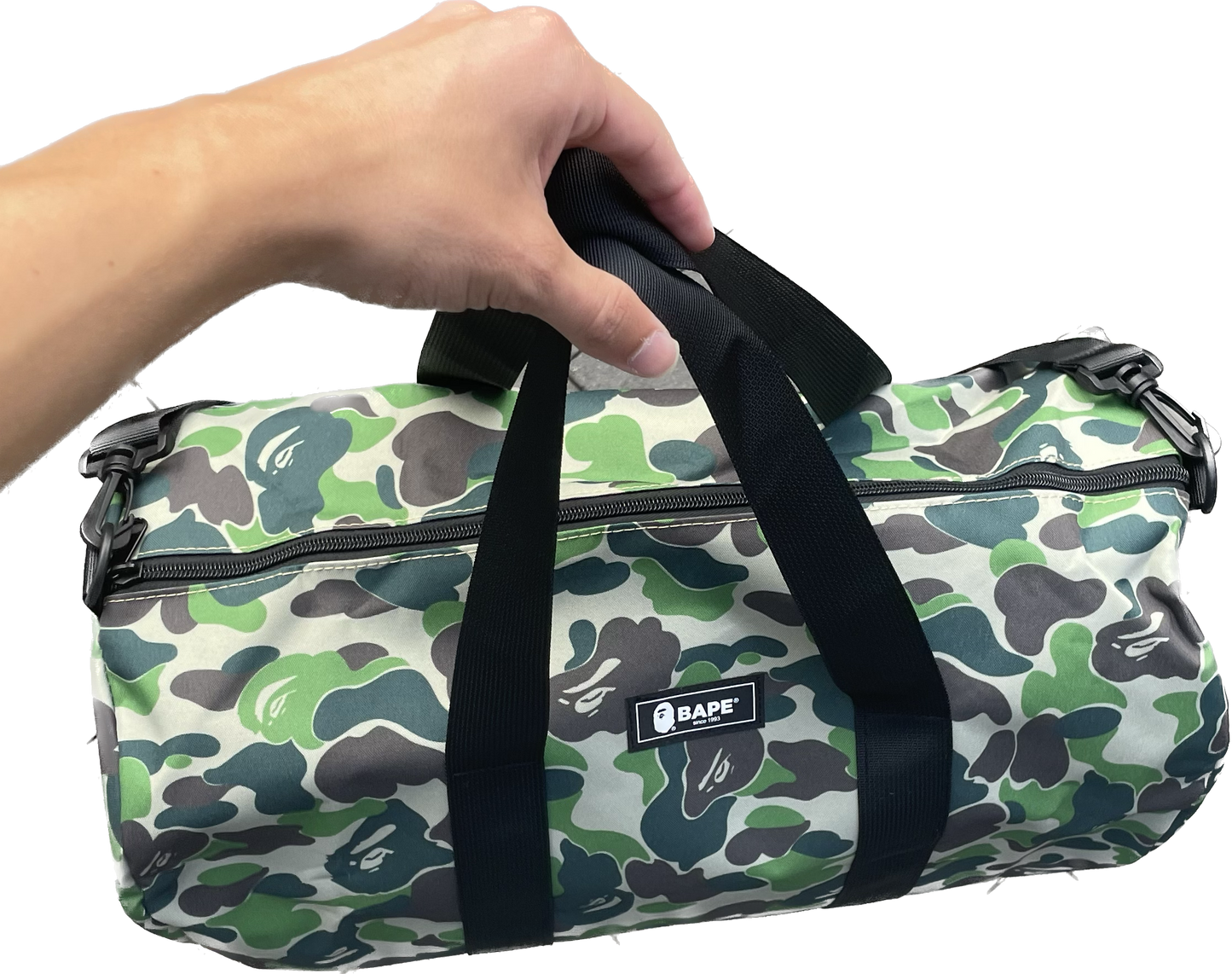 BORSA DA VIAGGIO BAPE VERDE CAMO