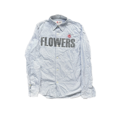 CHEMISE À BOUTONS FLEURS HYSTERIC GLAMOUR BLEU [S]