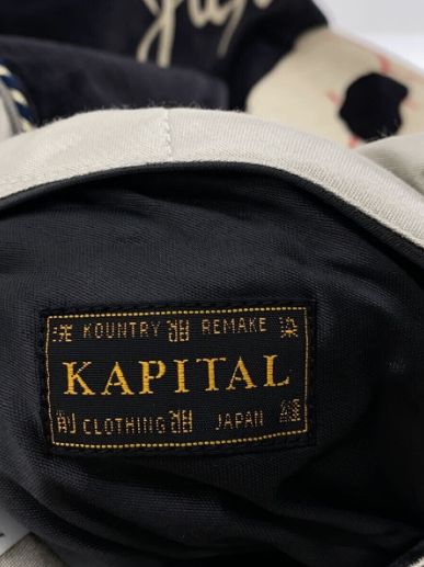 KAPITAL PILLOW BOMBER JACKET SILVER [L]