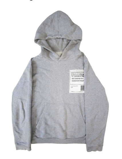 MAISON MARGIELA STEREOTYPE HOODIE GREY [M]