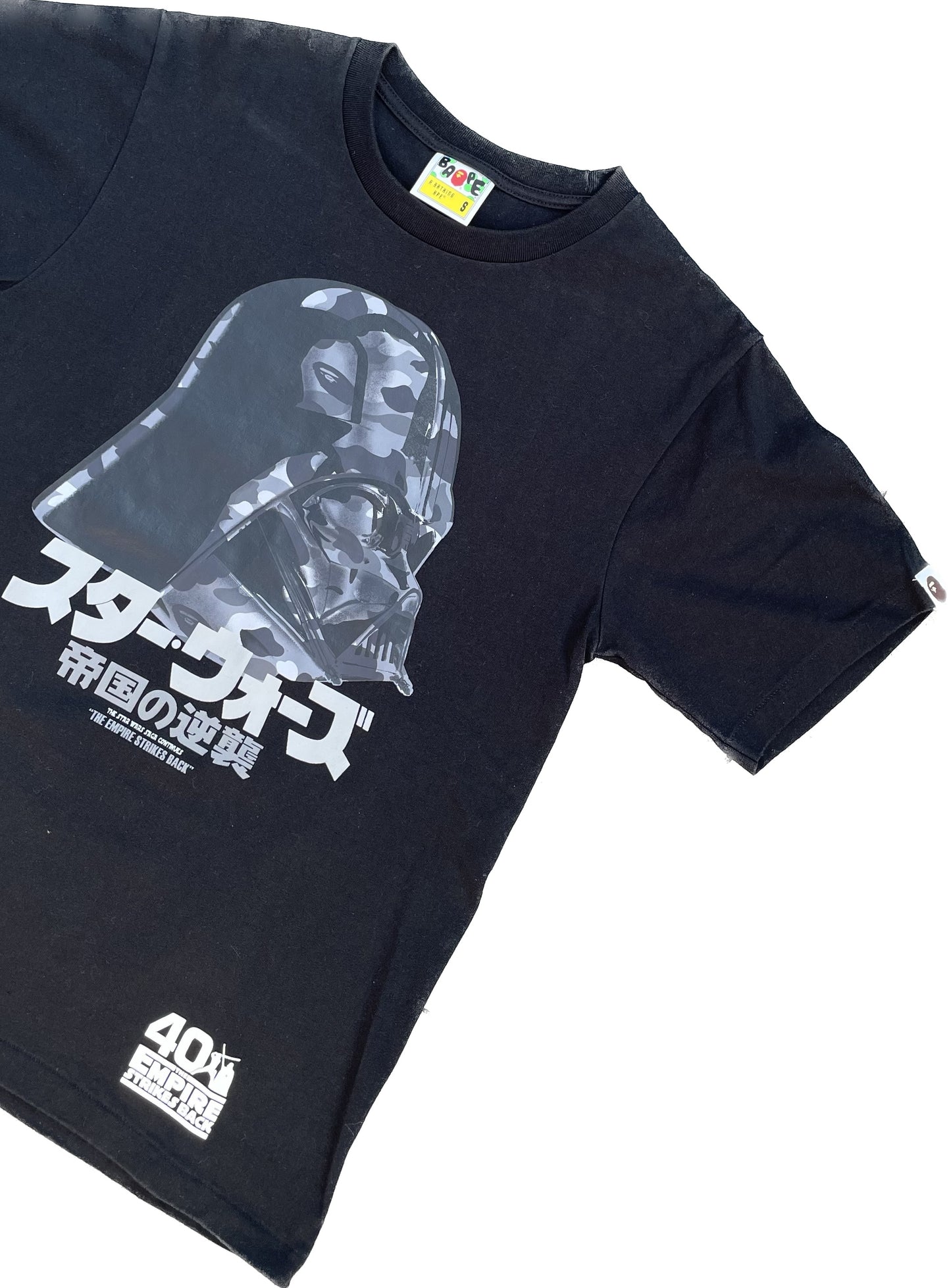 BAPE DARTH VADER TEE BLACK [S]