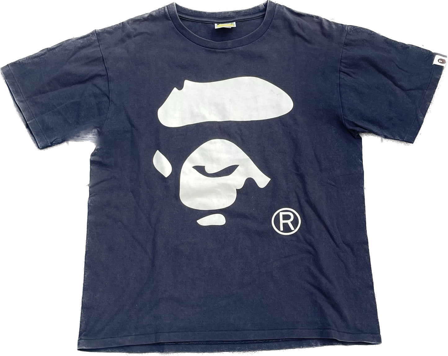 MAGLIETTA BAPE FACE BLU MARINO [L]