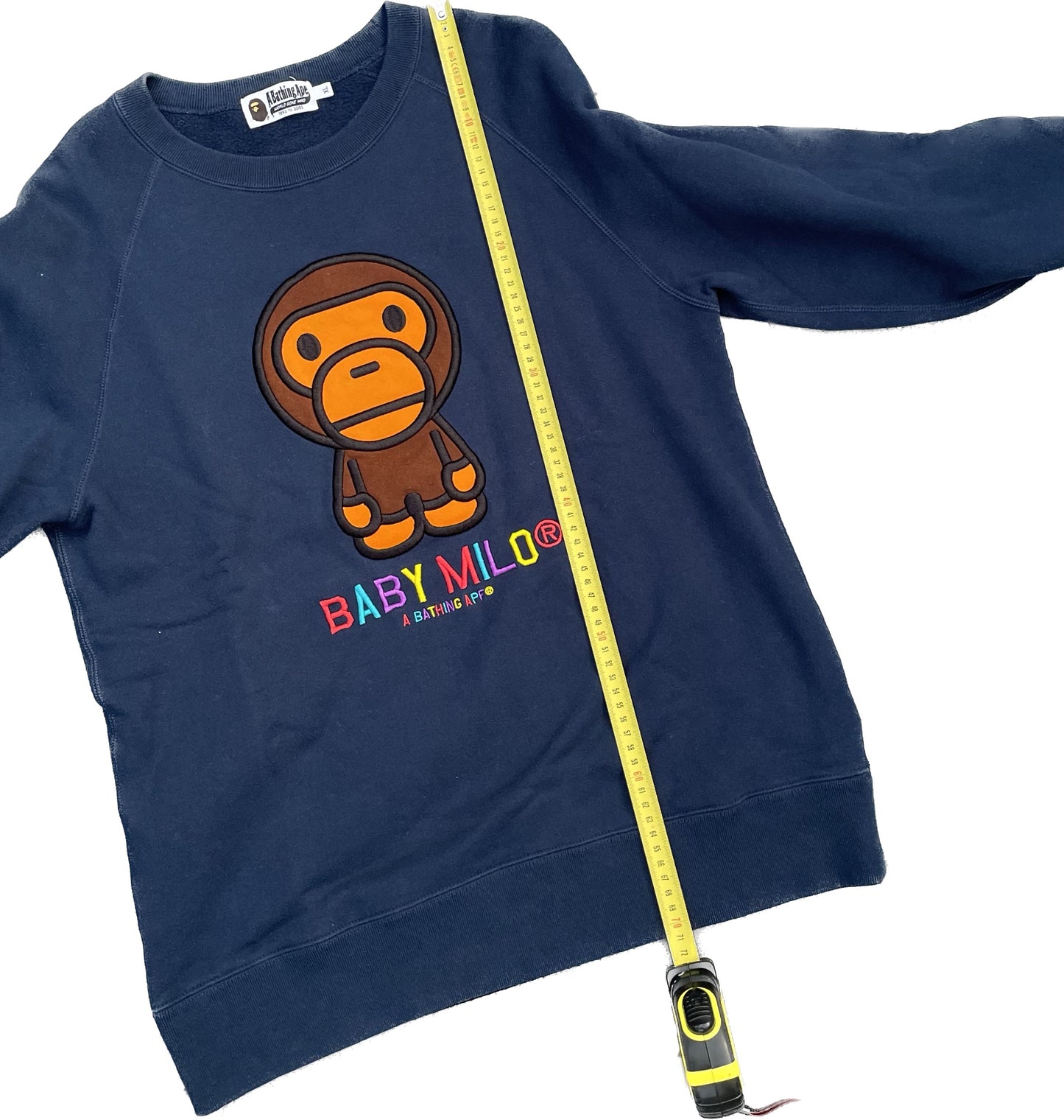 MAGLIONE BAPE BABY MILO FIGURE NAVY [XL]