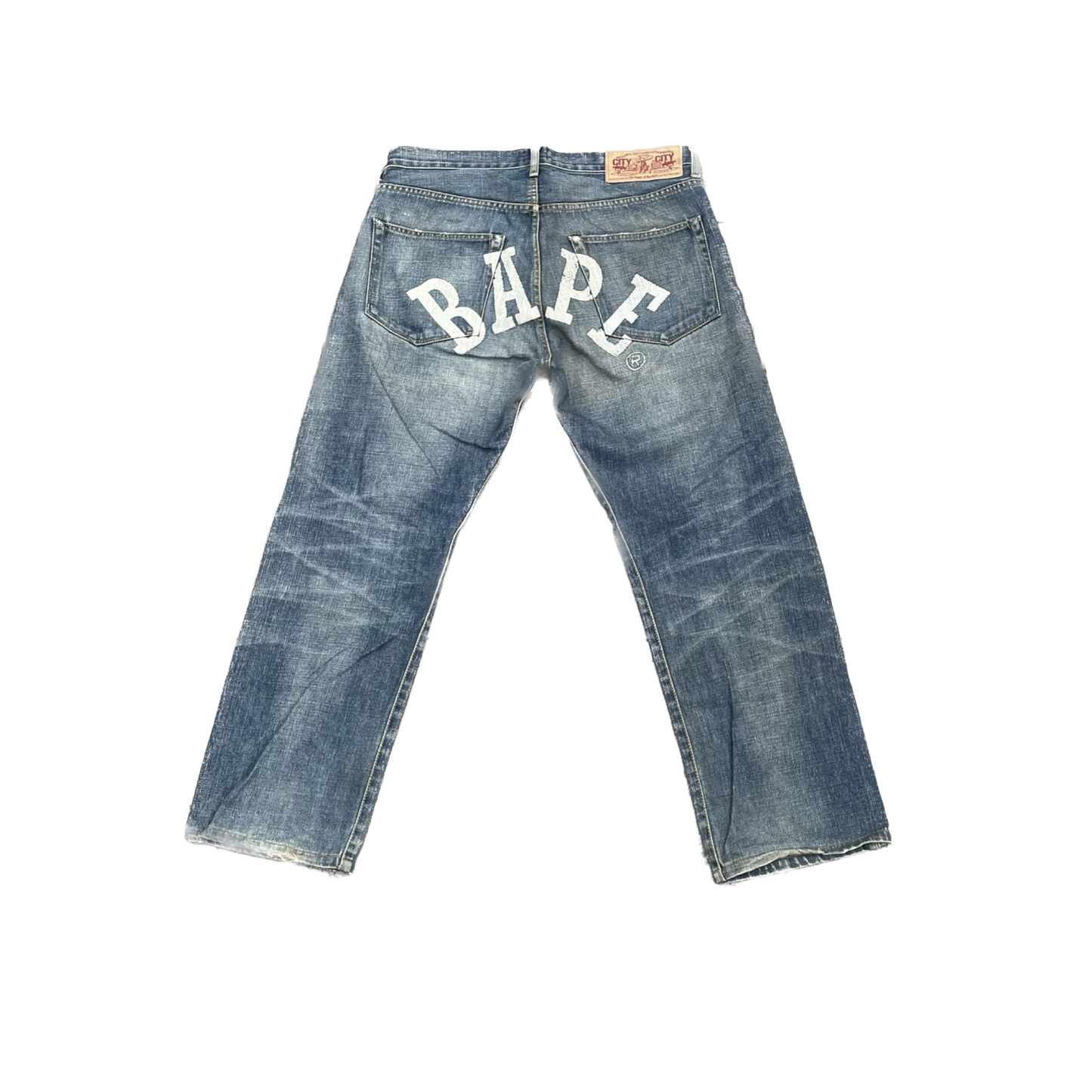 JEANS BAPE SPELLOUT [W32]