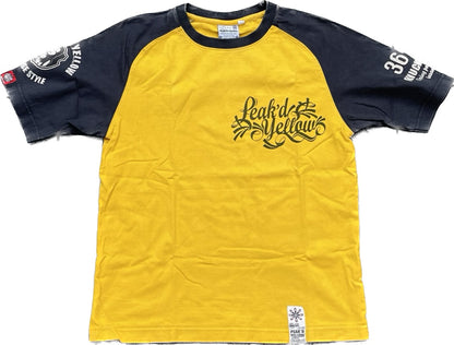 PEAK'D YELLOW T-SHIRT RAGLAN JAUNE [M]