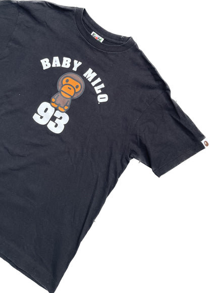 T-SHIRT BÉBÉ MILO 93 NOIR [L]