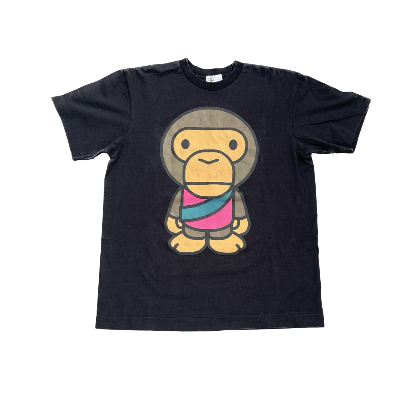 BAPE BABY MILO GREEK FIGURE TEE NERA [L]