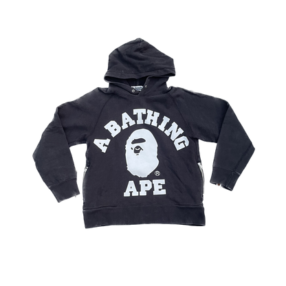 BAPE SPELLOUT HOODIE BLACK [M]