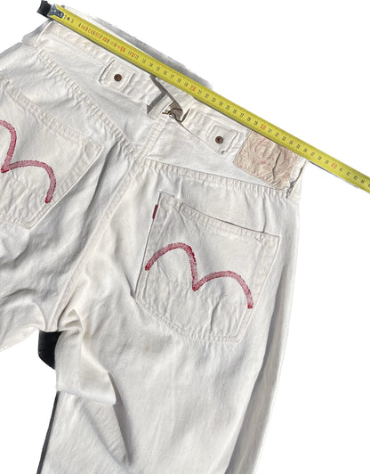 EVISU CREME JEANS ROSSO GABBIANO [31x35]